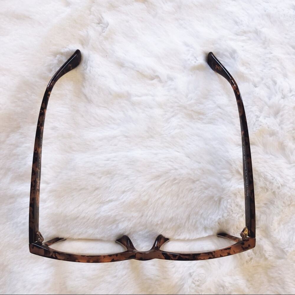 Brooke Brown Half Rim Rectangle Reader Glasses - Picture 8 of 11